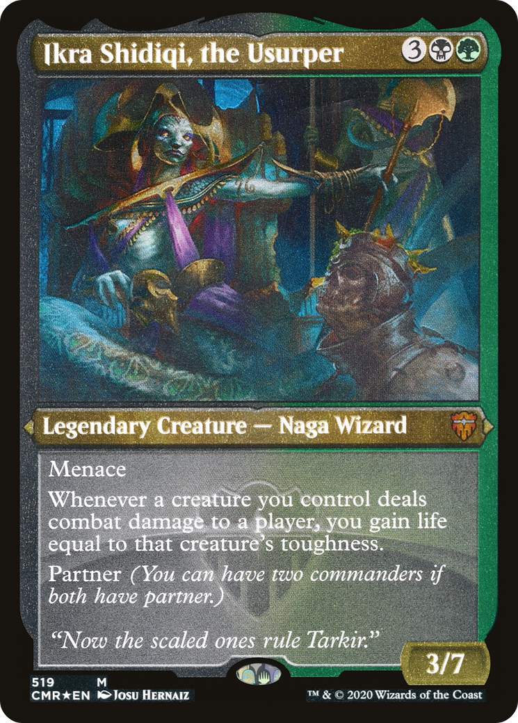 Ikra Shidiqi, the Usurper - Foil Etched