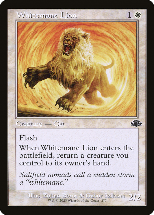 Whitemane Lion (277) (Retro Frame)