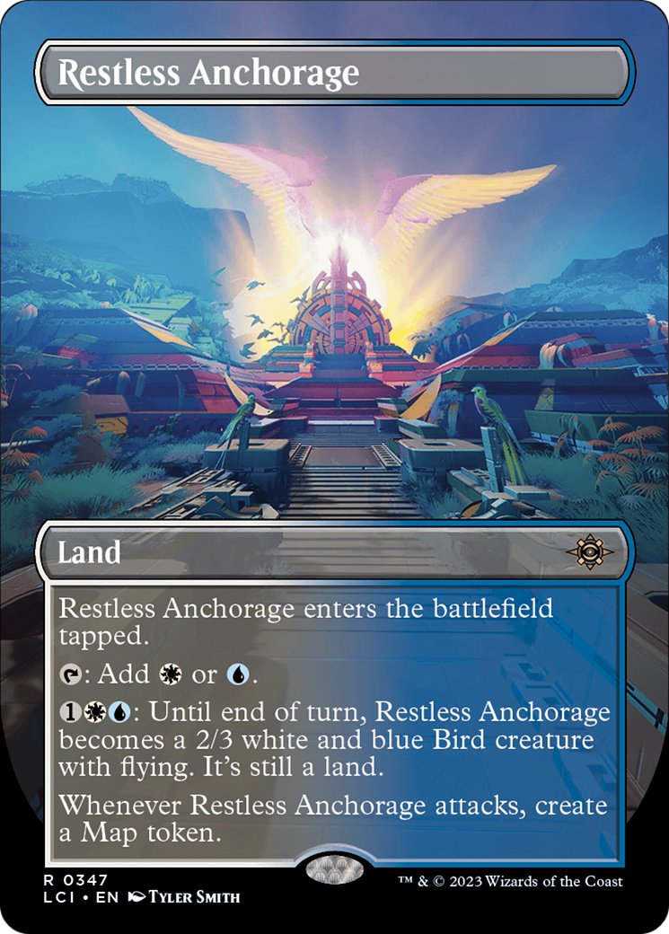 Restless Anchorage (0347) (Borderless) - Foil