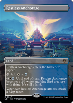 Restless Anchorage (0347) (Borderless) - Foil