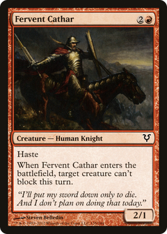 Fervent Cathar - Foil