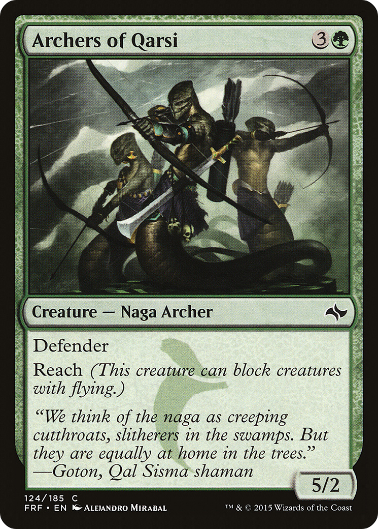 Archers of Qarsi - Foil
