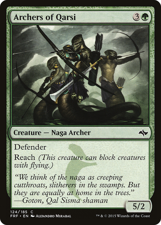 Archers of Qarsi - Foil