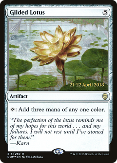 Gilded Lotus (215) (Prerelease) - Foil