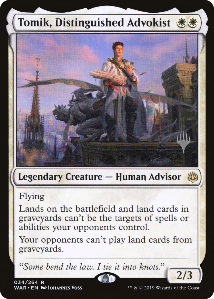 Tomik, Distinguished Advokist (034) (Promo Pack) - Foil