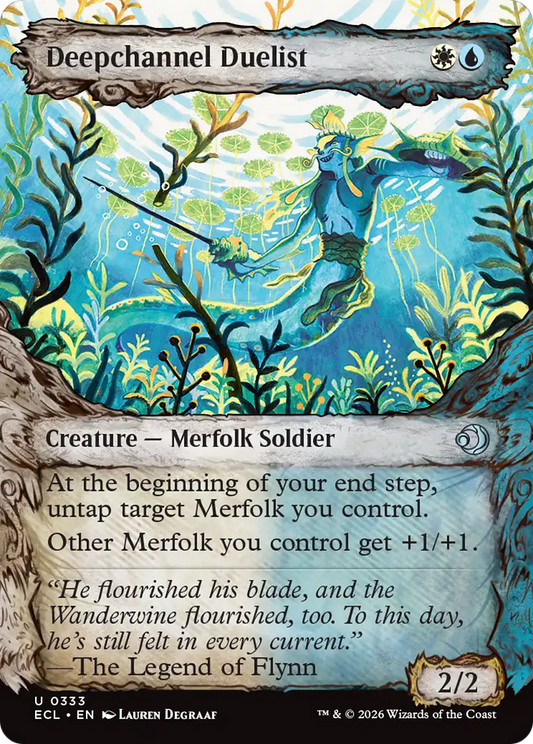 Deepchannel Duelist (0333) (Fable Frame) (ECL) - Foil