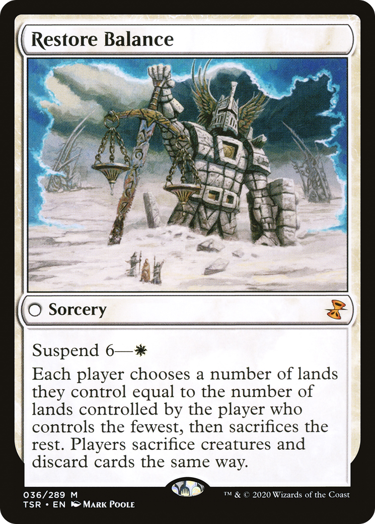 Restore Balance - Foil