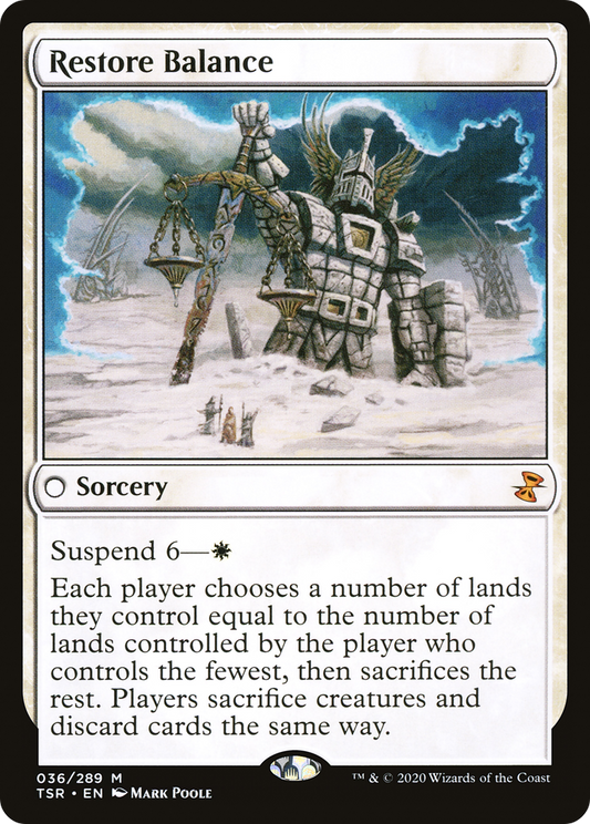 Restore Balance - Foil