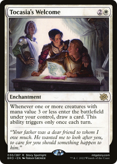 Tocasia's Welcome (030) (Promo Pack) - Foil