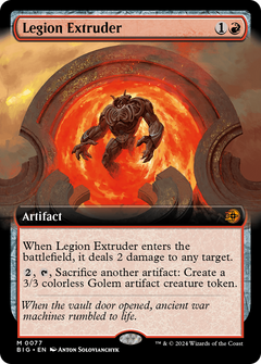 Legion Extruder (0077) (Extended Art) - Foil