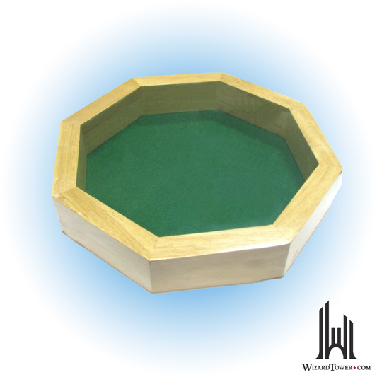 Dice Tray - Wood 10"