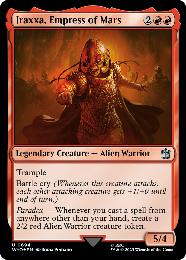 Iraxxa, Empress of Mars (0694) - Surge Foil