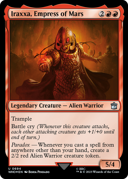 Iraxxa, Empress of Mars (0694) - Surge Foil