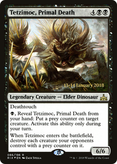 Tetzimoc, Primal Death (086) (Prerelease) - Foil