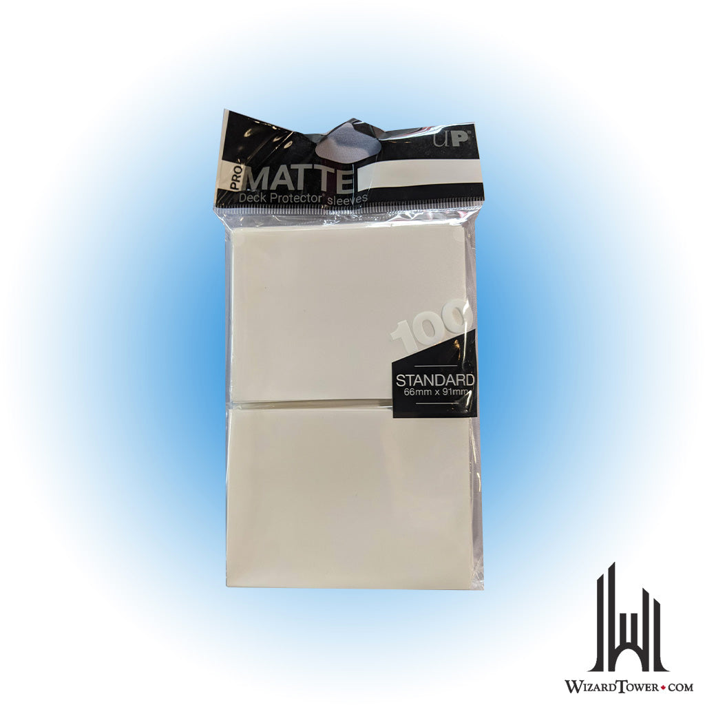 Deck Protectors - Standard Matte White 100ct