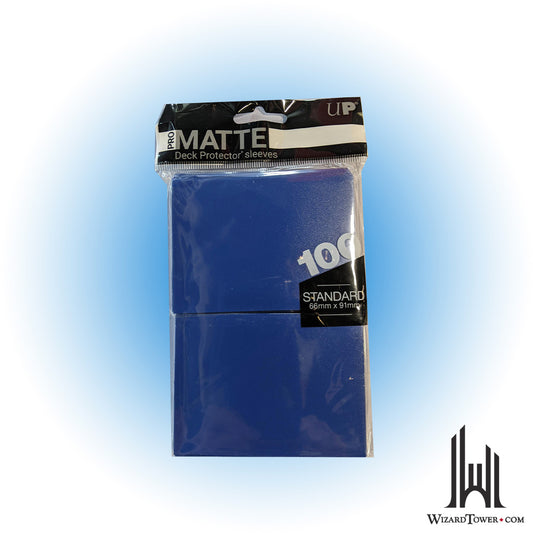 Deck Protectors - Standard Matte Blue 100ct