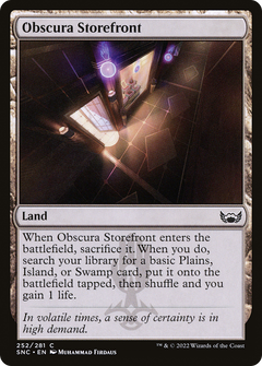 Obscura Storefront - Foil