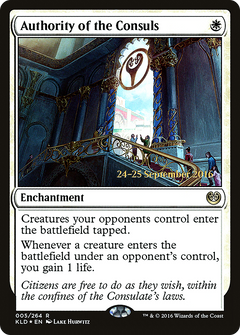 Authority of the Consuls (005) (Prerelease) - Foil