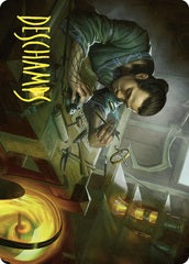 Renowned Weaponsmith (10/81) Art Card (ACMM) - Gold-Stamped Signature
