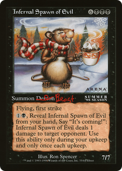 Infernal Spawn of Evil (Oversized) (Arena League Promo)