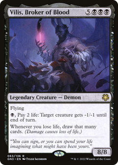 Vilis, Broker of Blood
