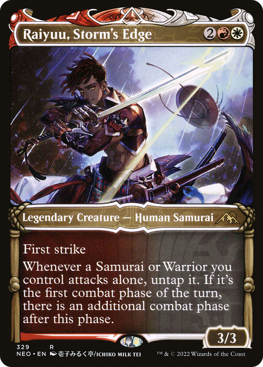 Raiyuu, Storm's Edge (329) (Showcase) - Foil