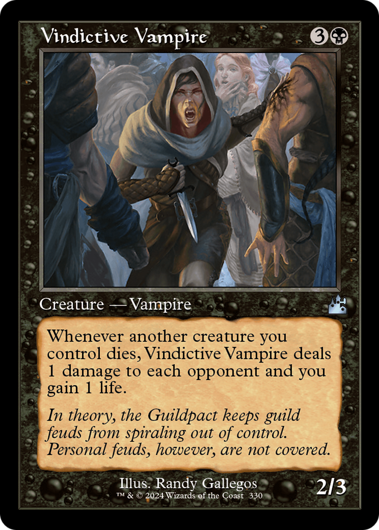 Vindictive Vampire (0330) (Retro Frame) - Foil