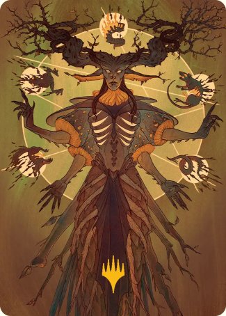 Culling Ritual (48/54) Art Card (ASOS) - Gold-Stamped Signature