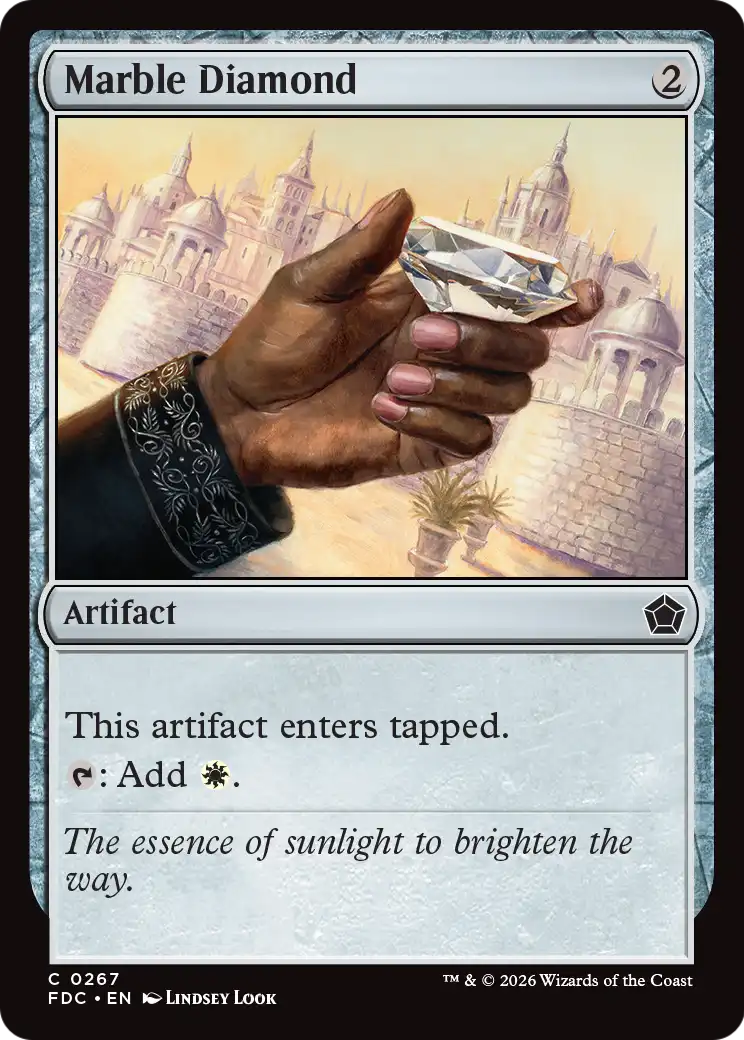 Marble Diamond (FDC)