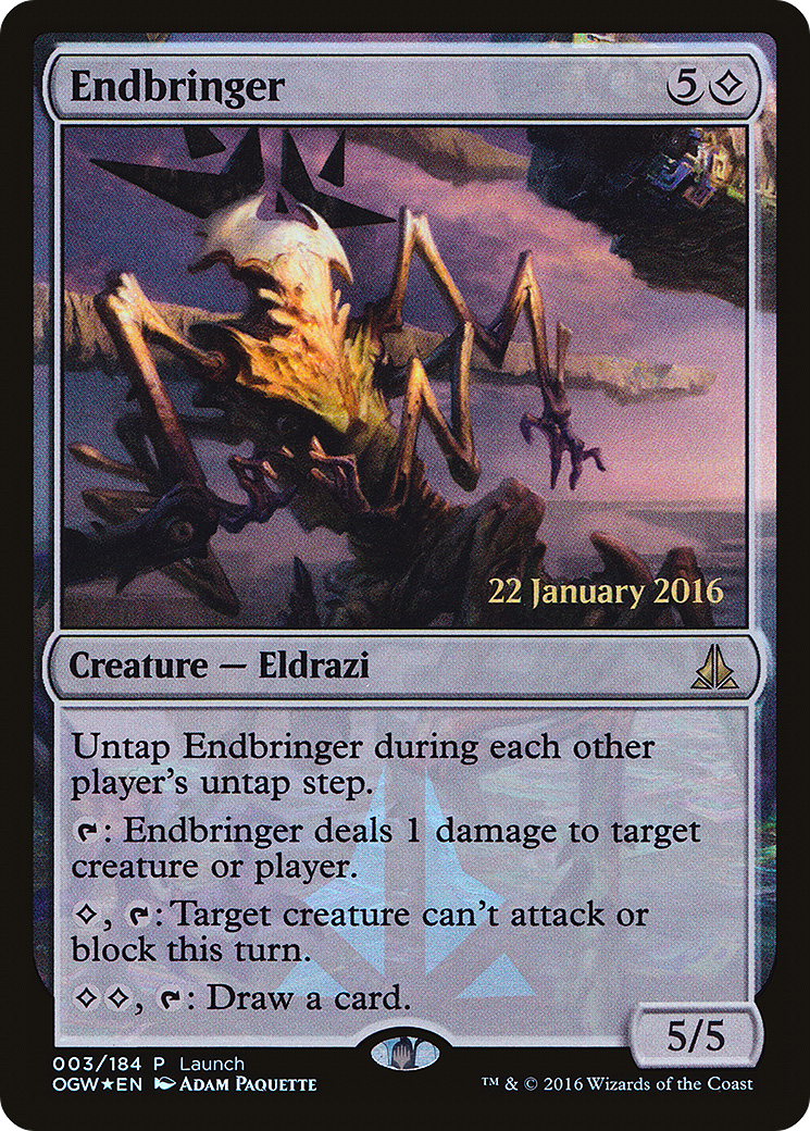 Endbringer (003) (Launch) - Foil
