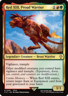 Red XIII, Proud Warrior - Surge Foil