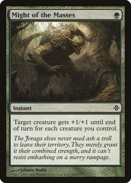 Might of the Masses - Foil
