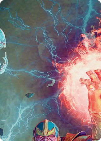 Thanos, the Mad Titan (2/9) Art Card (AMSH)