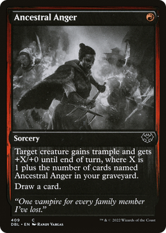 Ancestral Anger - Foil