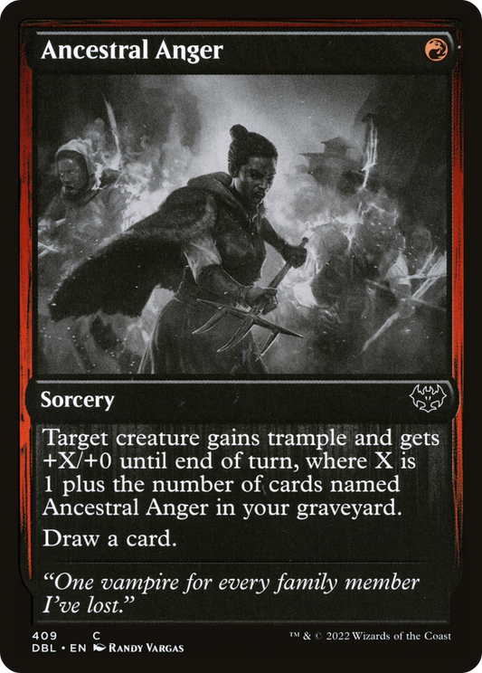 Ancestral Anger - Foil