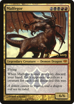 Malfegor (117) (Prerelease) - Foil