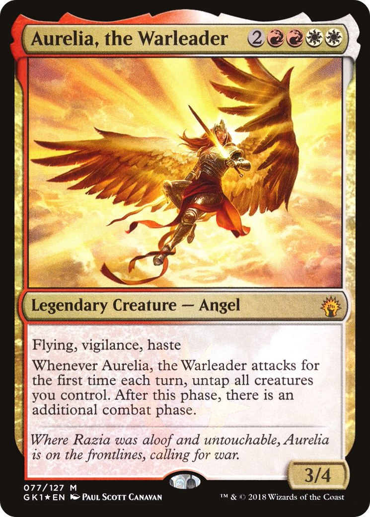 Aurelia, the Warleader (GK) - Foil