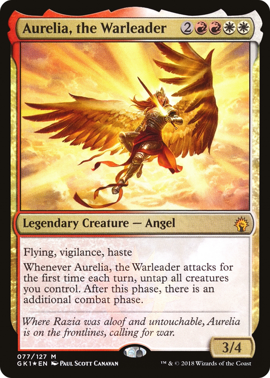 Aurelia, the Warleader (GK) - Foil