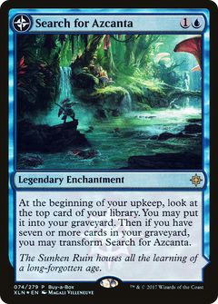 Search for Azcanta // Azcanta, the Sunken Ruin (074) (Buy-A-Box) (PXTC) - Foil