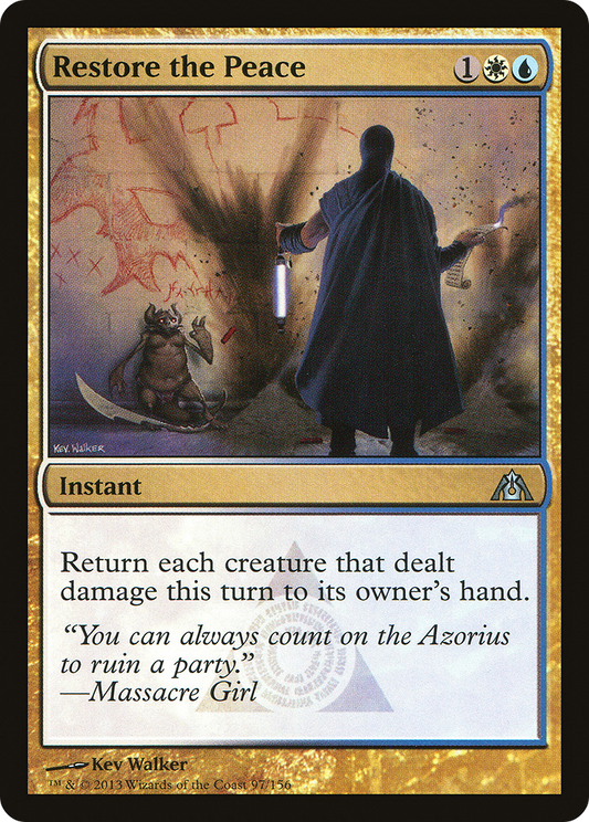 Restore the Peace - Foil