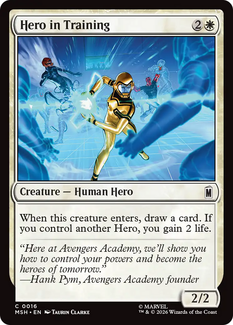 Hero in Training (MSH) - Foil