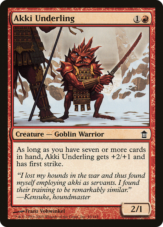 Akki Underling - Foil