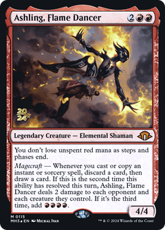 Ashling, Flame Dancer (0015) (Prerelease) - Foil
