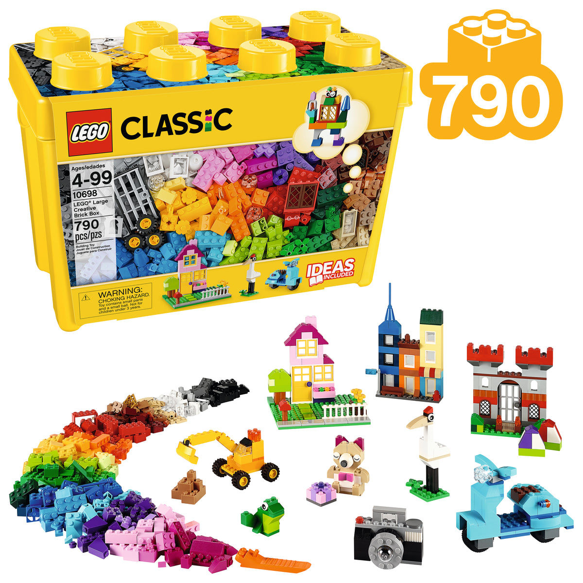 LEGO Pieces - Large Creative Brick Box