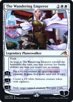 The Wandering Emperor (042) (Prerelease) - Foil