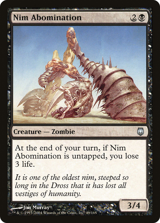 Nim Abomination - Foil