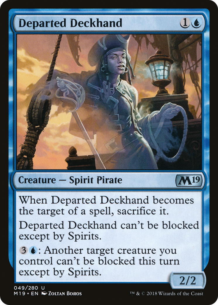 Departed Deckhand - Foil