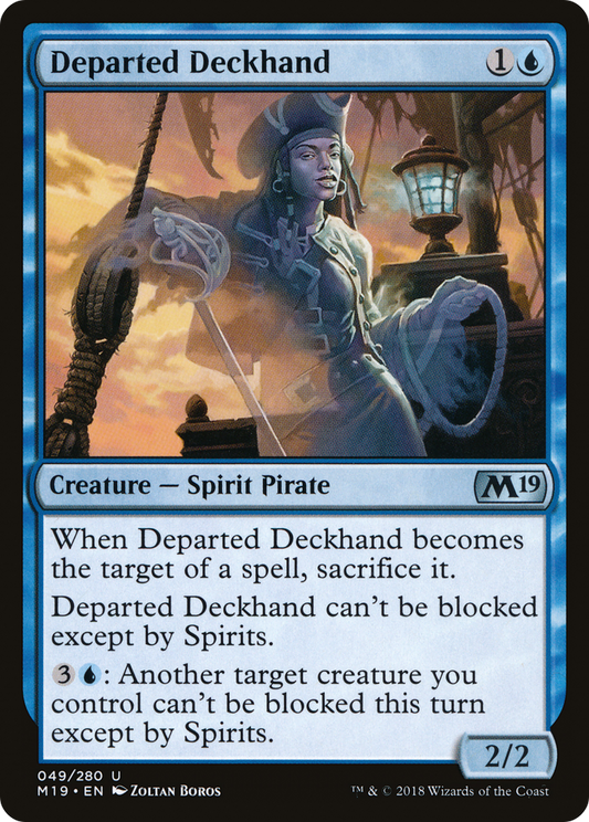 Departed Deckhand - Foil