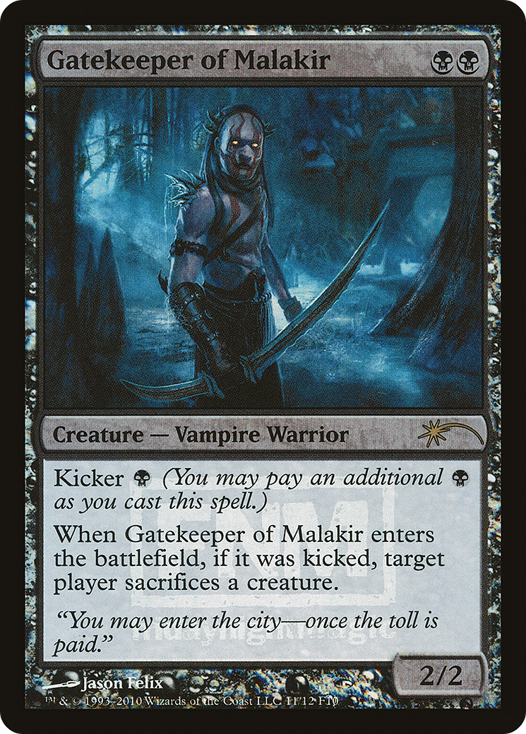 Gatekeeper of Malakir (011) (FNM) - Foil