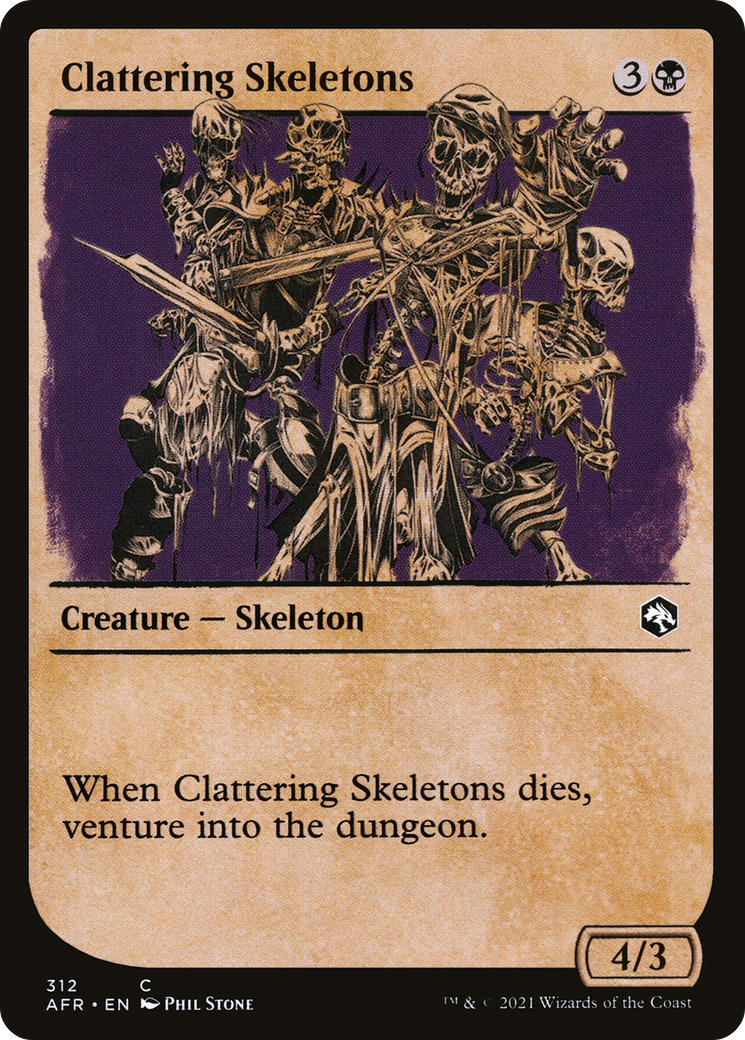 Clattering Skeletons (312) (Showcase)